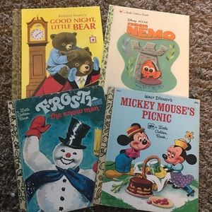 Set of 4 Little Golden Books